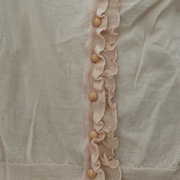 J. Crew Ruffle Front Cardigan - Picture 4 of 4